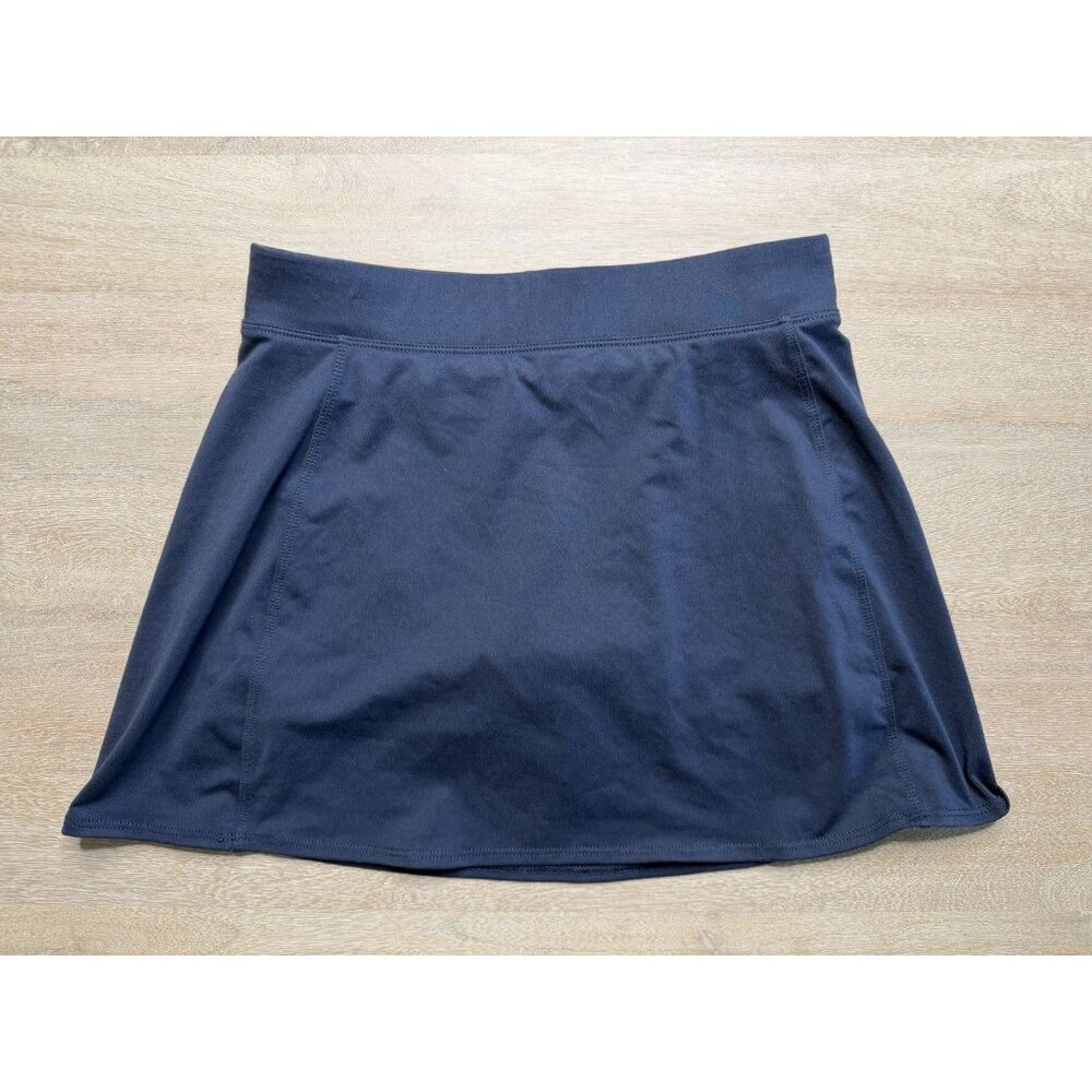 Aritzia TNAaction Navy Mini Triumph Athletic Skirt XS Built in Shorts